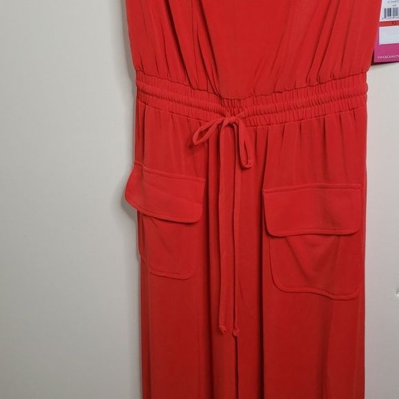 Vince Camuto Sleeveless Cowl Neck Jumpsuit - Picture 5 of 5